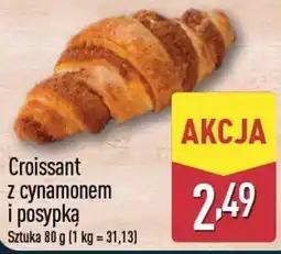 ALDI Croissant z cynamonem i posypką oferta
