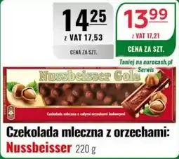 Eurocash Czekolada mleczna z orzechami: Nussbeisser oferta