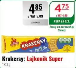 Eurocash Krakersy: Lajkonik Super oferta