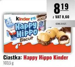 Eurocash Ciastka: Happy Hippo Kinder oferta