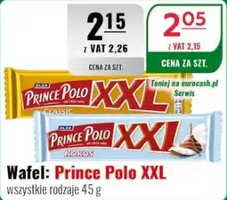 Eurocash Wafel: Prince Polo XXL oferta