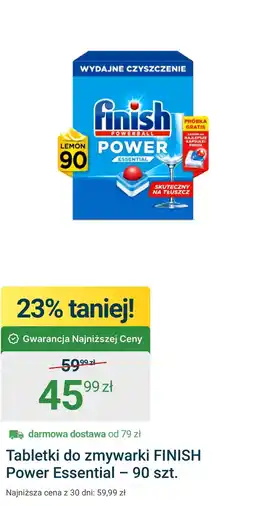 ERLI Tabletki do zmywarki Finish oferta