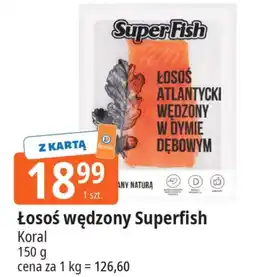 E.Leclerc Łosoś wędzony SuperFish oferta