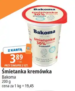 E.Leclerc Śmietanka Bakoma oferta