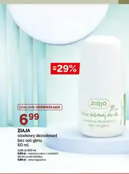 Ziko Dermo Oliwkowy dezodorant bez soli glinu Ziaja oferta