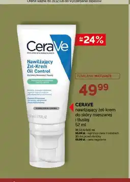 Ziko Dermo Nawilżający żel-krem do skóry mieszanej i tłustej CeraVe oferta
