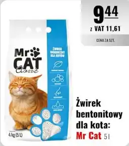 Eurocash Żwirek bentonitowy dla kota: Mr Cat 51 oferta