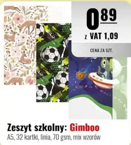 Eurocash Zeszyt szkolny: Gimboo oferta