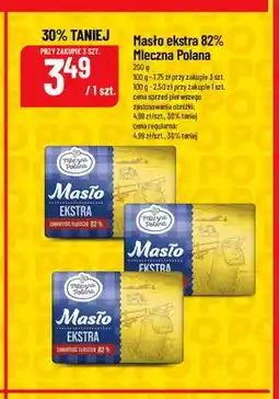 Polomarket Masło ekstra Mleczna Polana 82% oferta