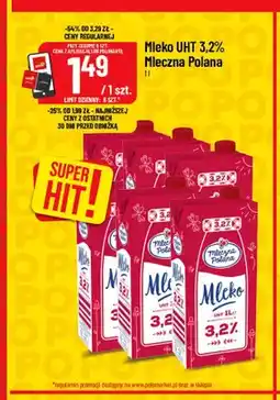 Polomarket Mleko UHT Mleczna Polana 3,2% oferta