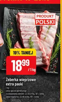 Polomarket Żeberka wieprzowe extra paski oferta