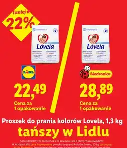 Lidl Proszek do prania kolorów Lovela Baby oferta