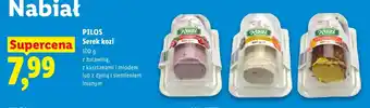 Lidl Serek kozi z dynią i siemieniem lnianym Pilos oferta