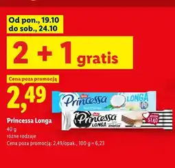 Lidl Wafel Princessa Longa kokosowa oferta