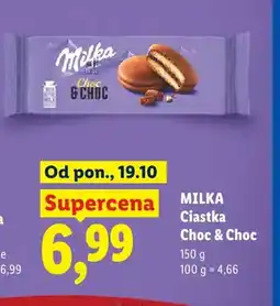 Lidl Ciastka Milka Choc oferta