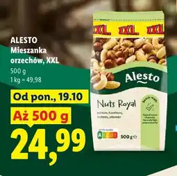 Lidl Mieszanka orzechów Nuts Royal XXL Alesto oferta