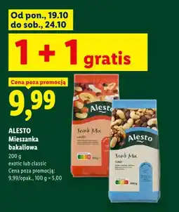 Lidl Mieszanka bakaliowa classic Alesto oferta