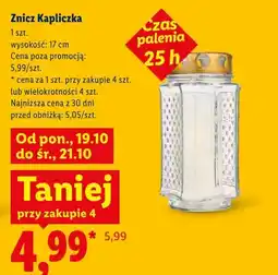 Lidl Znicz Kapliczka 17 cm oferta