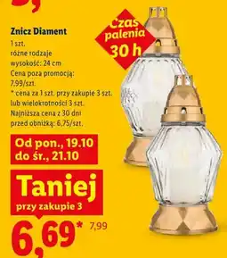 Lidl Znicz Diament 24 cm oferta