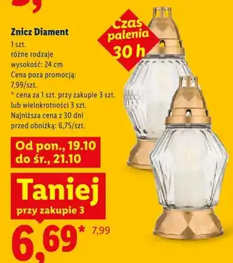 Lidl Znicz Diament 24 cm oferta