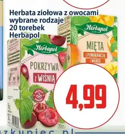 Kupiec Herbata ziołowa z owocami Herbapol oferta