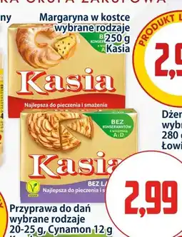 Kupiec Margaryna w kostce Kasia oferta