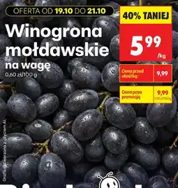 Biedronka Winogrona oferta
