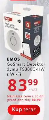 Poczta Polska GoSmart detektor dymu TS380C-HW z Wi-Fi Emos oferta