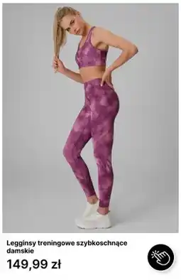 4F Legginsy treningowe szybkoschnące damskie oferta