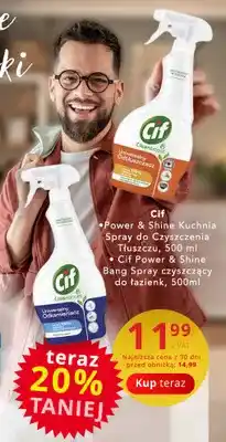 Poczta Polska Spray do czyszczenia tłuszczu Power & Shine Kuchnia Cif oferta