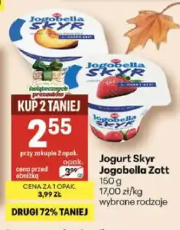 Delikatesy Centrum Jogurt Skyr Jogobella Zott oferta