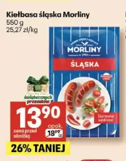 Delikatesy Centrum Kiełbasa śląska Morliny oferta