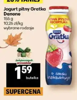 Delikatesy Centrum Jogurt pitny Gratka Danone oferta