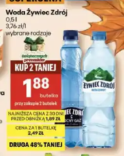 Delikatesy Centrum Woda Żywiec Zdrój oferta