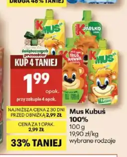Delikatesy Centrum Mus Kubuś 100% oferta