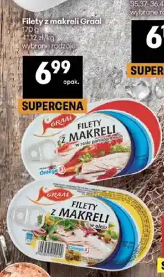 Delikatesy Centrum Filety z makreli w sosie pomidorowym Graal oferta