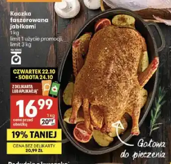 Delikatesy Centrum Kaczka faszerowana jabłkami oferta