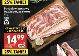 Delikatesy Centrum Boczek wieprzowy bez żeber ze skórą oferta