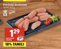 Delikatesy Centrum Parówki drobiowe Yano oferta