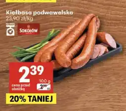 Delikatesy Centrum Kiełbasa podwawelska Sokołów oferta