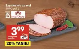 Delikatesy Centrum Szynka nie ze wsi Kabanos oferta