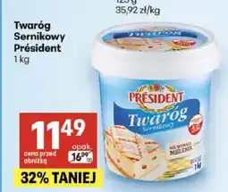 Delikatesy Centrum Twaróg Sernikowy Président oferta