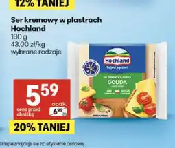 Delikatesy Centrum Ser kremowy w plastrach Hochland oferta