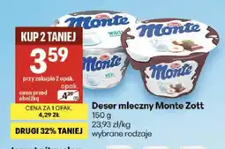 Delikatesy Centrum Deser mleczny Monte Zott oferta