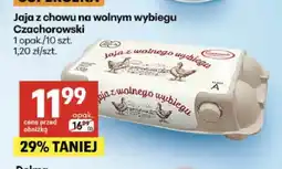 Delikatesy Centrum Jajka kurze z chowu na wolnym wybiegu Czachorowski oferta