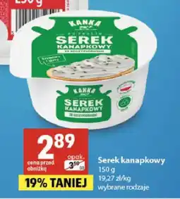 Delikatesy Centrum Serek kanapkowy Kanka oferta