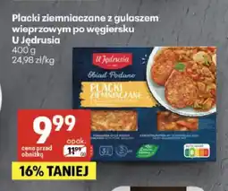 Delikatesy Centrum Placki ziemniaczane z gulaszem wieprzowym po węgiersku U Jędrusia oferta