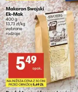 Delikatesy Centrum Makaron Swojski Ek-Mak oferta