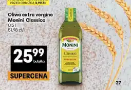 Delikatesy Centrum Oliwa extra vergine Monini Classico oferta
