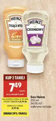 Delikatesy Centrum Sos tysiąca wysp Heinz oferta